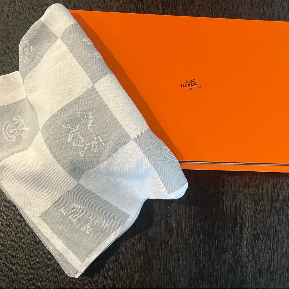 Hermes Baby Blanket